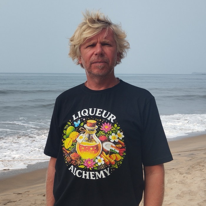 Kris at Liqueur Alchemy – creator of original small-batch liqueurs