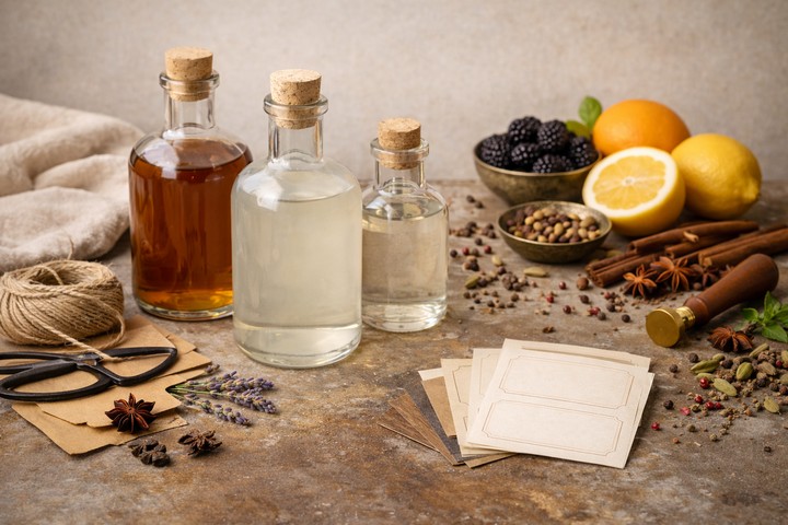 Liqueur Alchemy Subscription: Premium Recipes, Bottle & Ingredient Label Generators, PDF Library