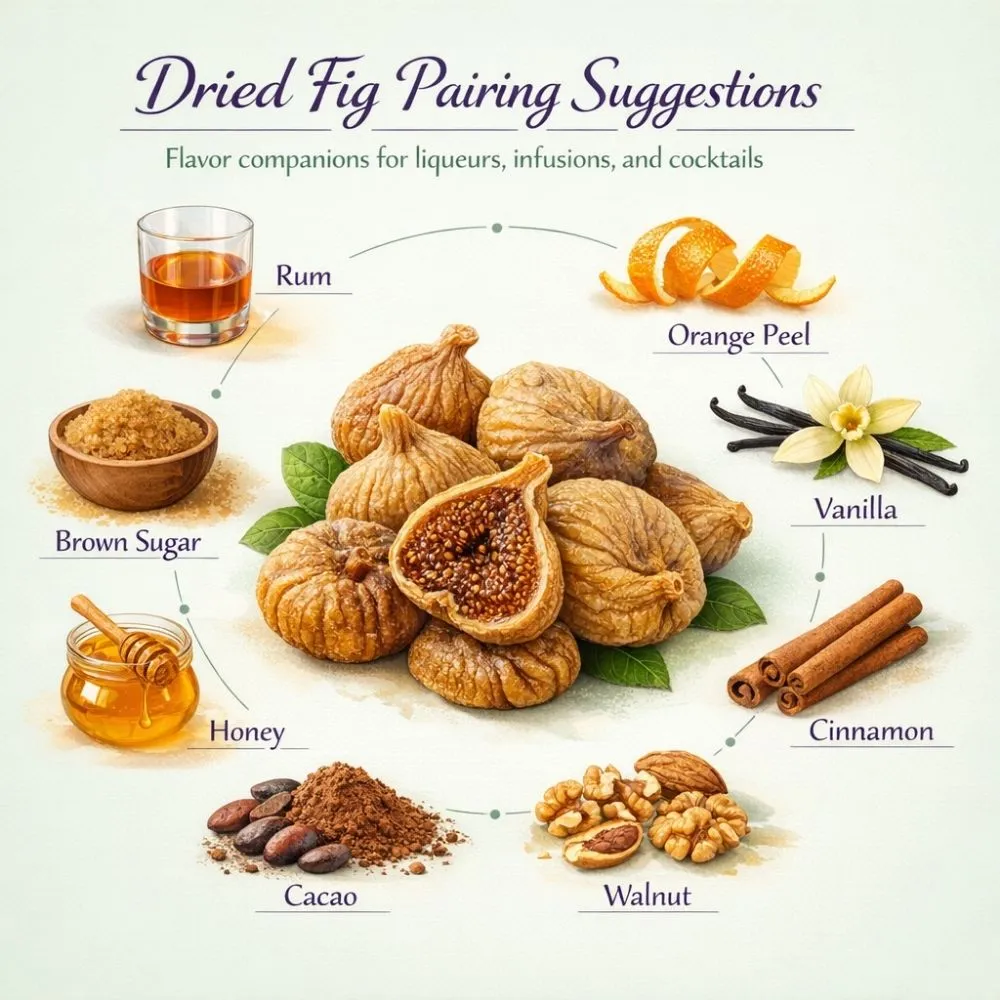 Fig (Dried) pairing suggestions for liqueur making