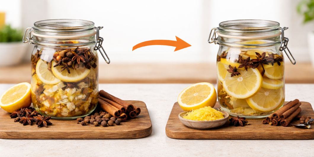 Common liqueur mistakes: too much spice and citrus pith versus clean measured ingredients