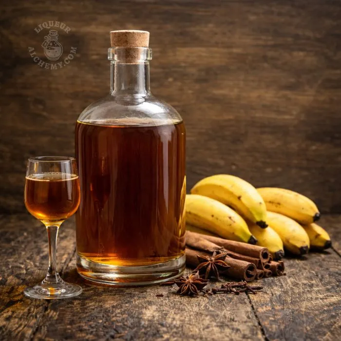 Banana Ruckus - crafted liqueur recipe by Liqueur Alchemy