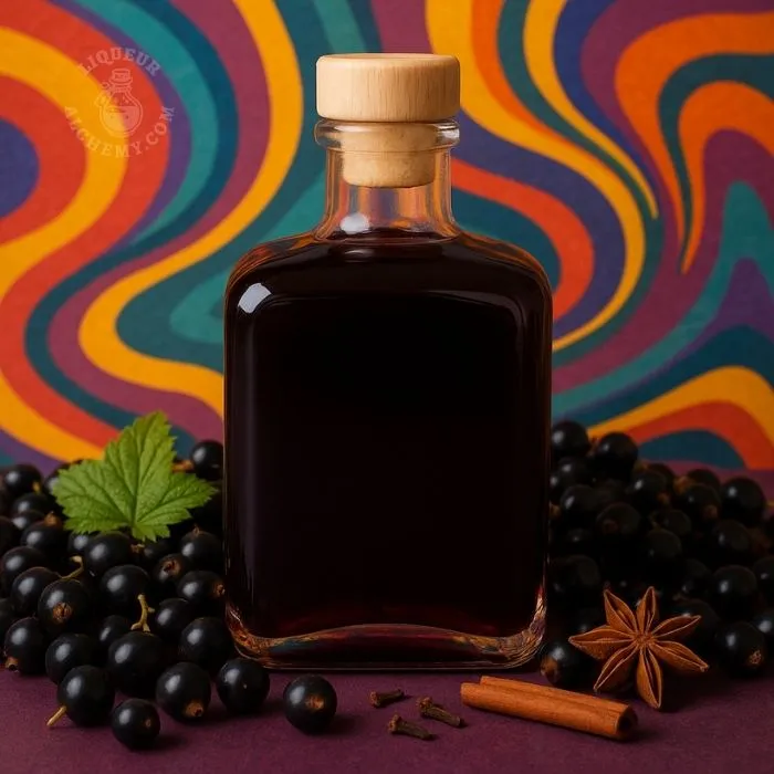 Blackcurrant Boogie - original homemade liqueur recipe by Liqueur Alchemy