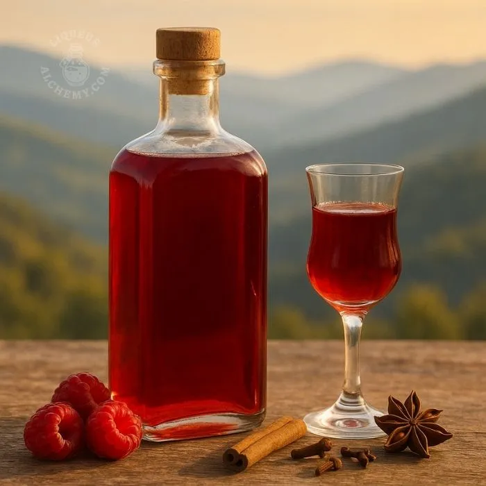 Crimson Ember - crafted liqueur recipe by Liqueur Alchemy