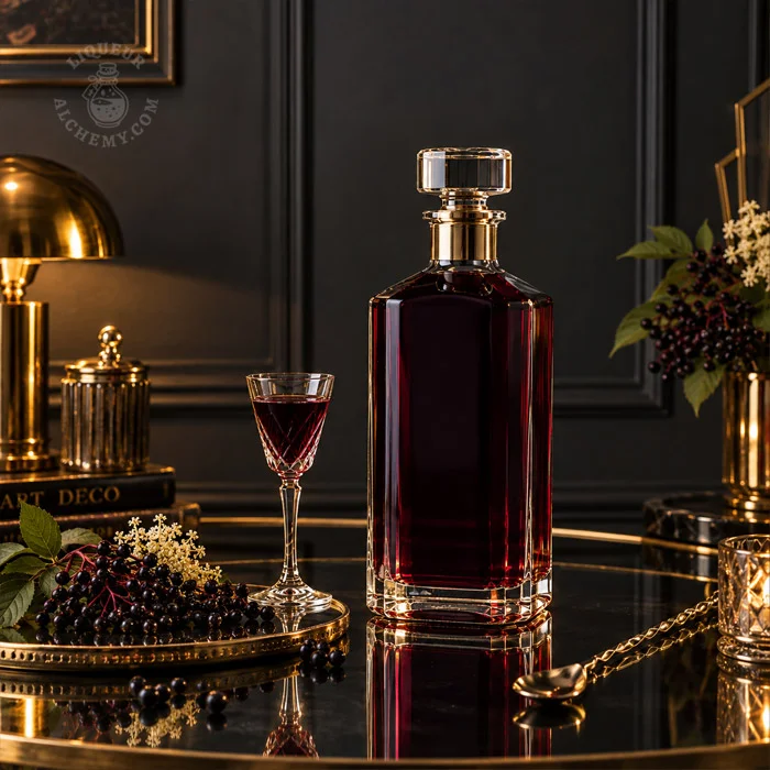 Eldergeist - original homemade liqueur recipe by Liqueur Alchemy