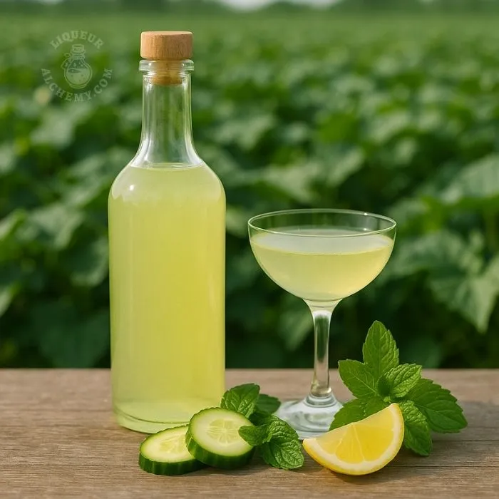 Emerald Mist - Vodka and Cucumbers Liqueur | Liqueur Alchemy