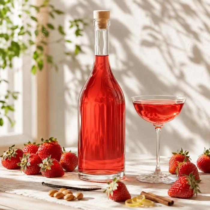 Fragoluna - crafted liqueur recipe by Liqueur Alchemy