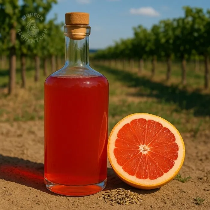 Grapefruit Ginger Zing - crafted liqueur recipe by Liqueur Alchemy
