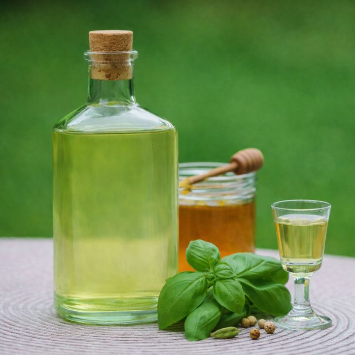 Green Frequency - crafted liqueur recipe by Liqueur Alchemy