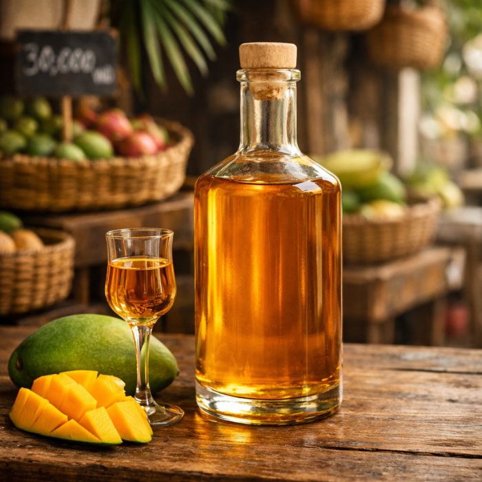 Mango Alkahest - original homemade liqueur recipe by Liqueur Alchemy