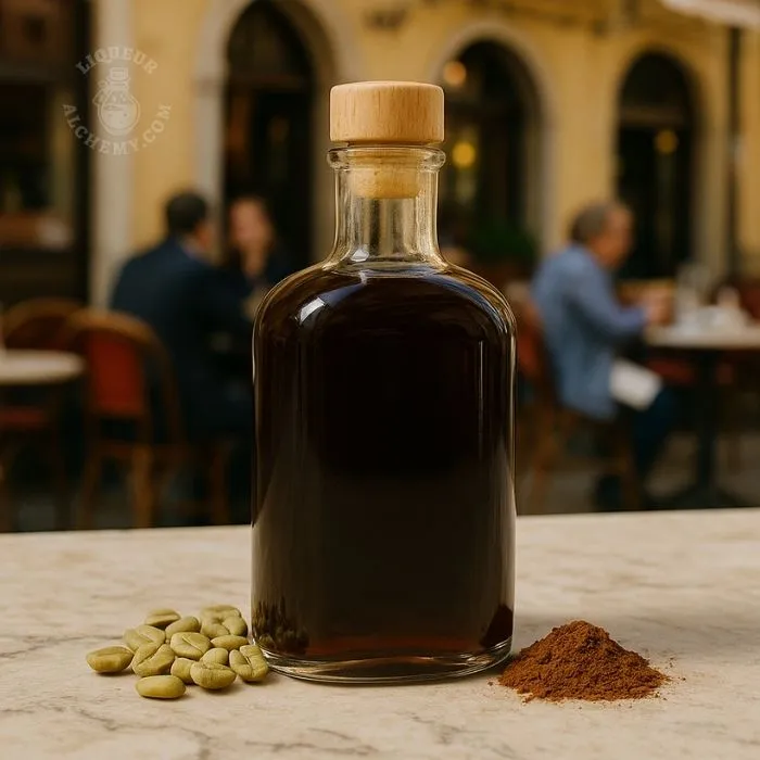 Mocha Verde - crafted liqueur recipe by Liqueur Alchemy