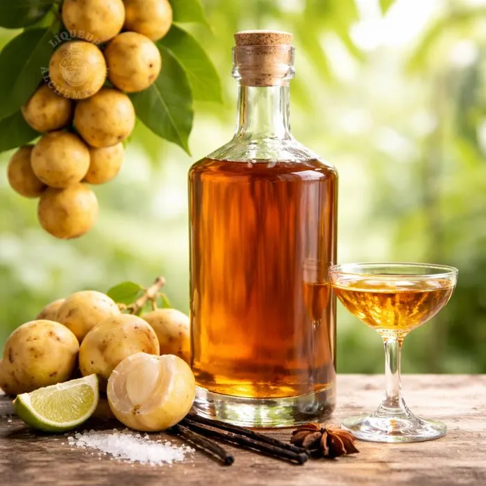 Mooncut Langsat - homemade liqueur recipe by Liqueur Alchemy