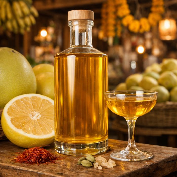 Nakhon Gold - crafted liqueur recipe by Liqueur Alchemy