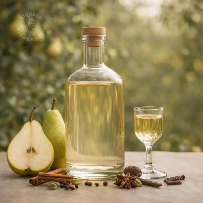 Pear-Mutation - original homemade liqueur recipe by Liqueur Alchemy