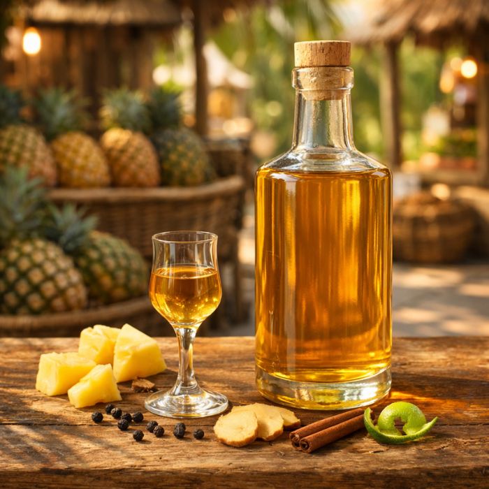 Peppered Pine - original homemade liqueur recipe by Liqueur Alchemy