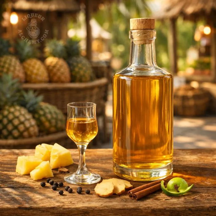 Peppered Pine - crafted liqueur recipe by Liqueur Alchemy