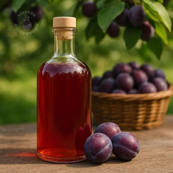 Plum Drop - crafted liqueur recipe by Liqueur Alchemy