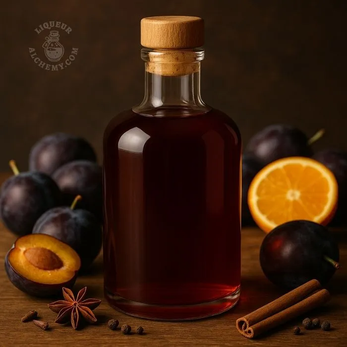Plum Fiction - crafted liqueur recipe by Liqueur Alchemy