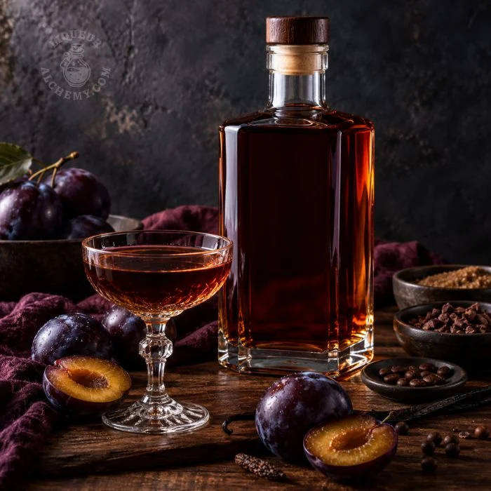 Plum Rumble - Dark Rum and Prune Plums Liqueur | Liqueur Alchemy