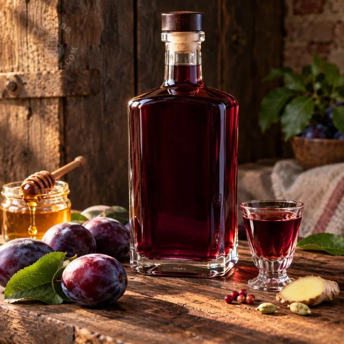 Plumethyst - original homemade liqueur recipe by Liqueur Alchemy