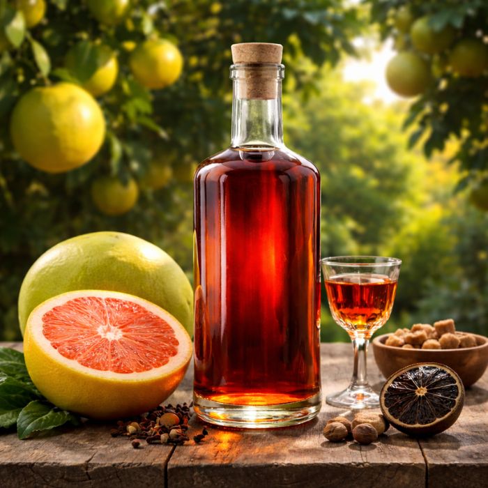 Pomelo after Dark - crafted liqueur recipe by Liqueur Alchemy