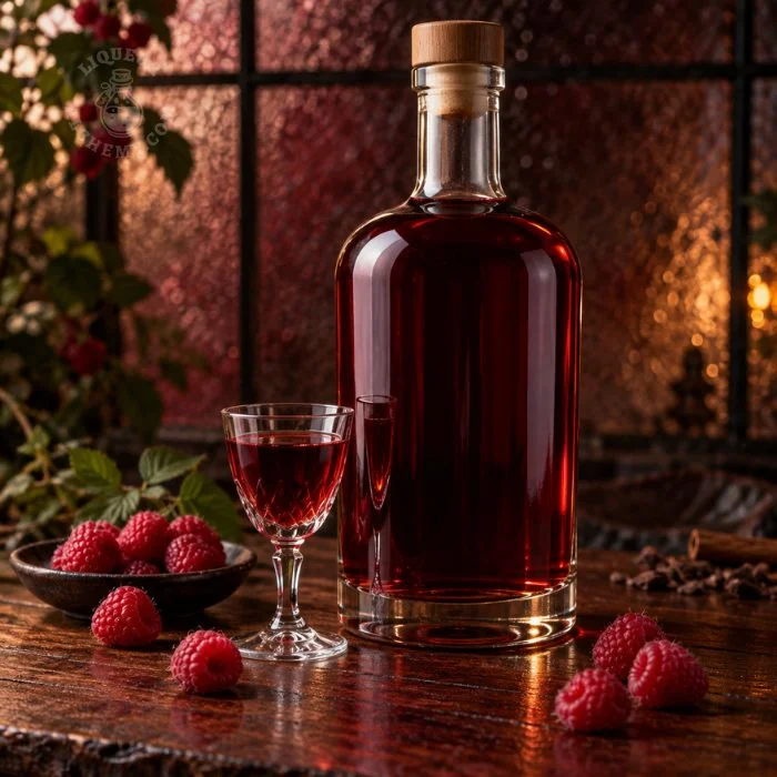 Raspberum - original homemade liqueur recipe by Liqueur Alchemy