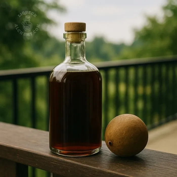 Sapodilla Sin - original homemade liqueur recipe by Liqueur Alchemy