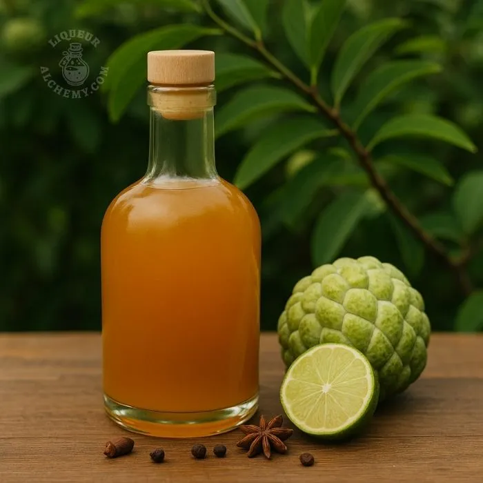 Sitaphal Twist - Gin and Sugar Apple Liqueur | Liqueur Alchemy